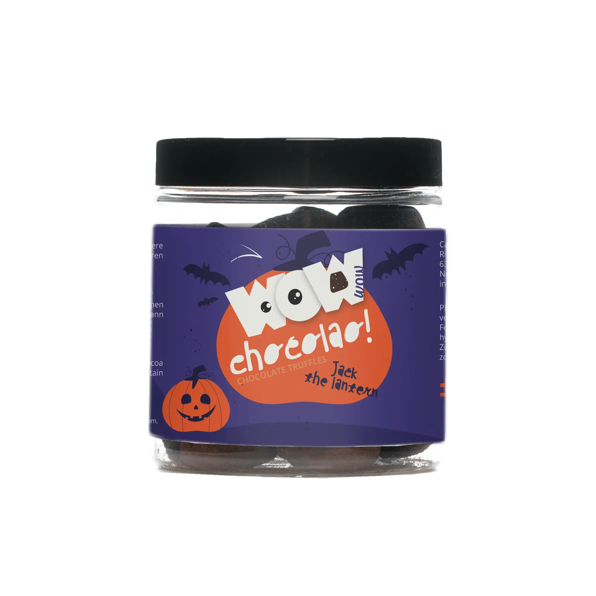 Jack the Lantern - Halloween Chocolate Truffles - 130g Gifting Jar